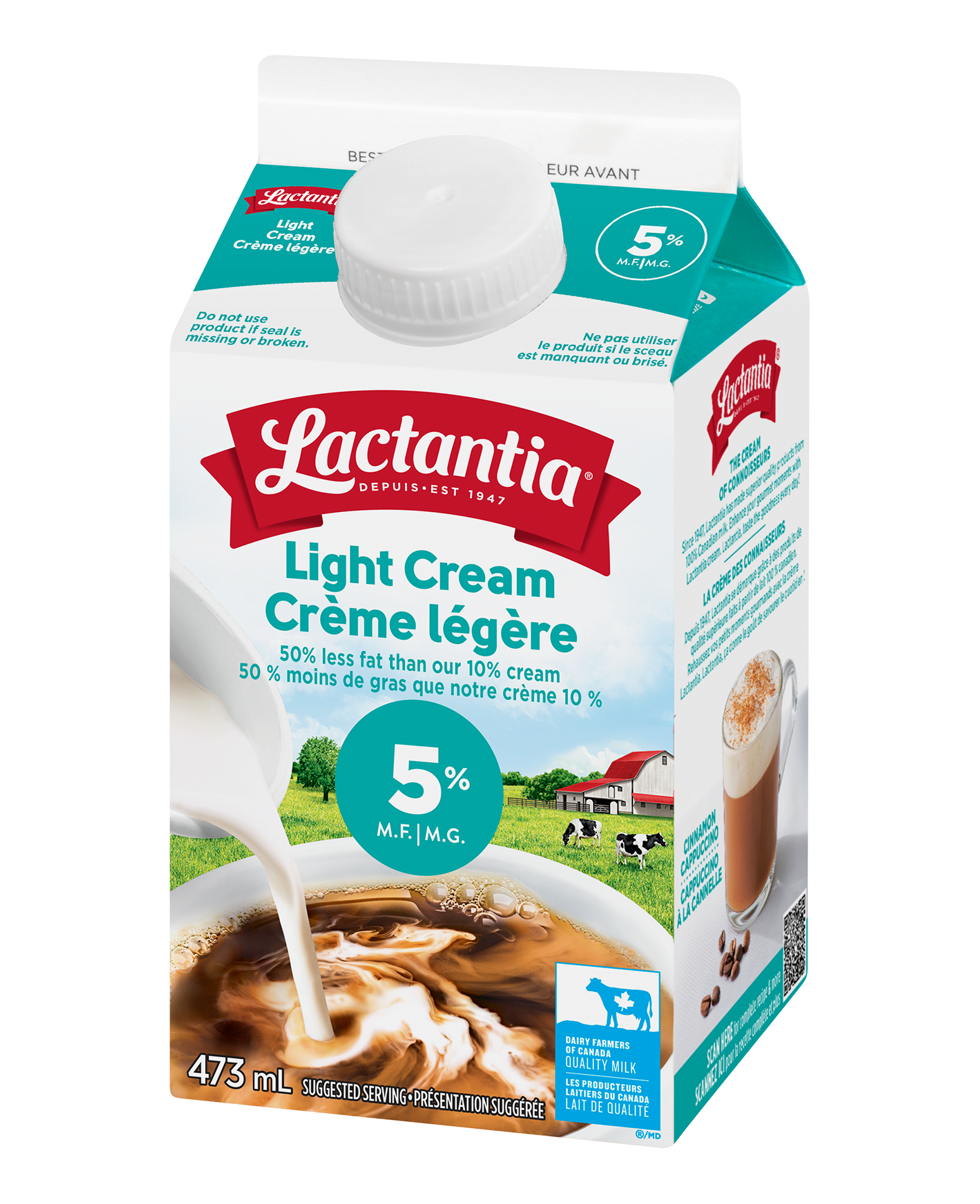 Lactantia<sup>®</sup> 5% Light Cream product image