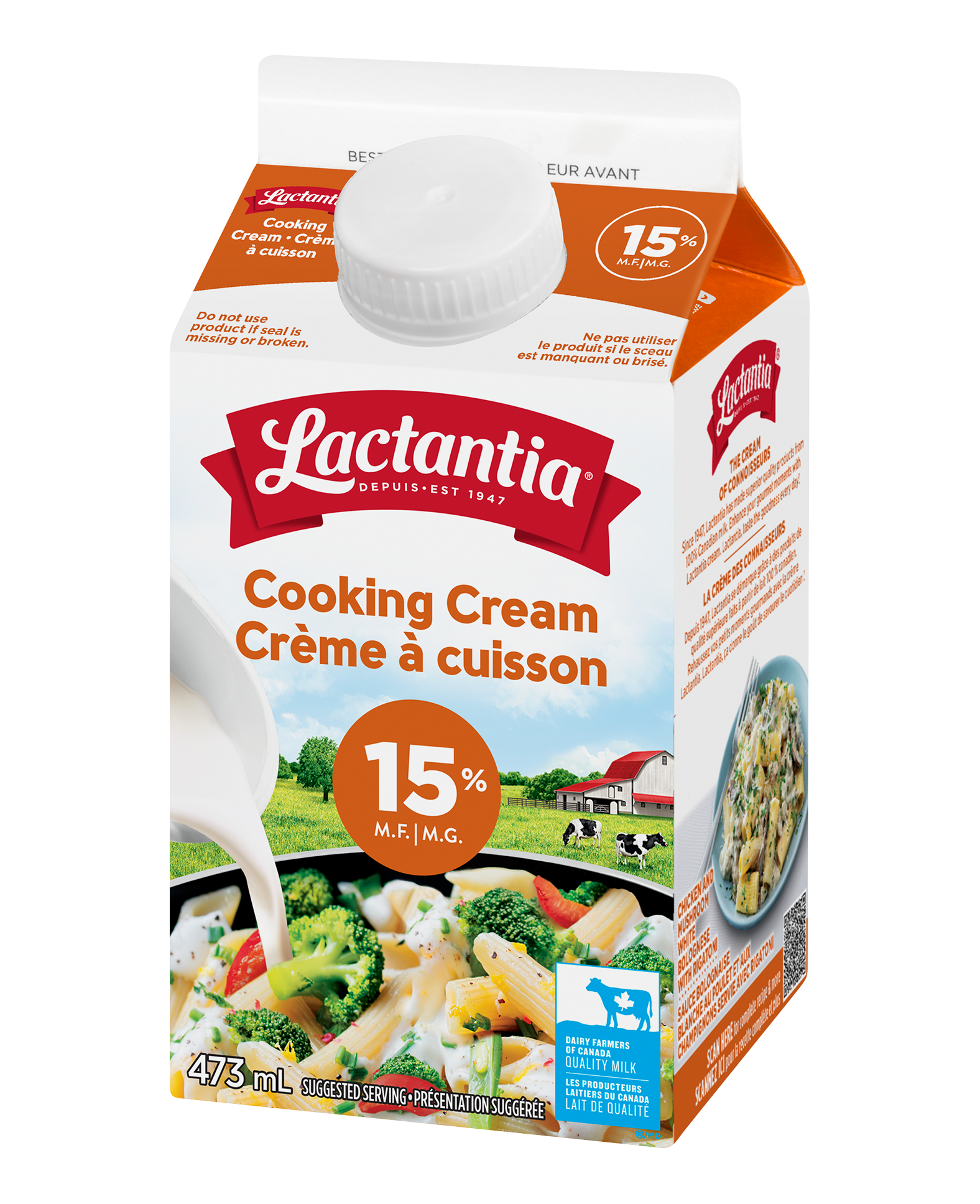 Lactantia<sup>®</sup> 15% Cooking Cream product image