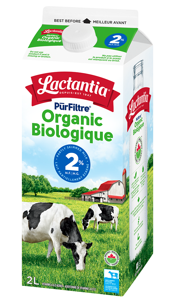 Lactantia<sup>®</sup> PūrFiltre Organic 2 % Milk 2L product image