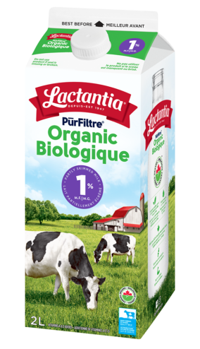 Lait PūrFiltre Biologique 1 % Lactantia® 2L