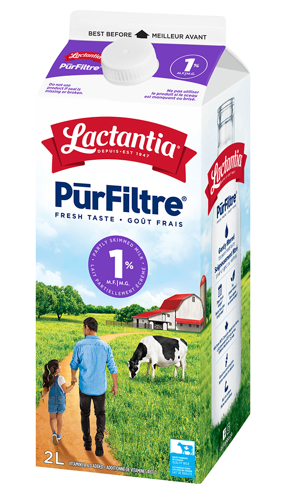 Lait Lactantia<sup>®</sup> PūrFiltre 1 % 2L product image