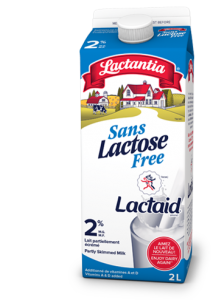 Lait Lactantia sans lactose 2% - Lait Lactantia® Sans Lactose 2%