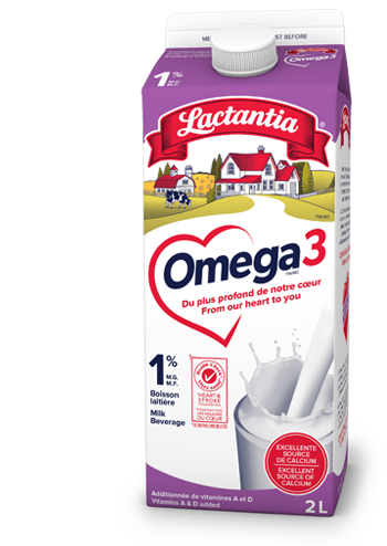 Lait Lactantia® Omega 3 1 %
