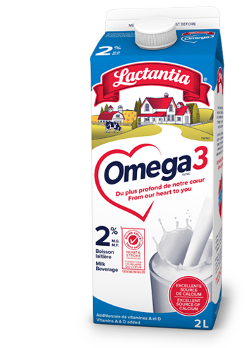 Lait Lactantia® Omega 3 2 %