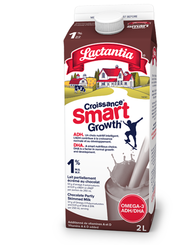 Lait Croissance SmartGrowth au chocolat 1 % Lactantia®