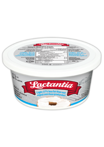 Lactantia® Light Cream Cheese - Fromage à la crème léger Lactantia® en pot