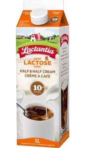 Crème à café sans lactose 10 % Lactantia®