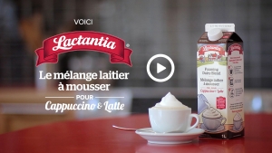 Le mélange laitier à mousser pour Cappuccino & Latte