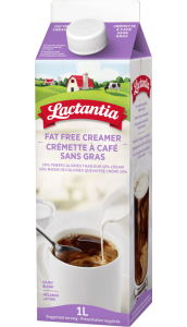 Crémette à café sans gras Lactantia®