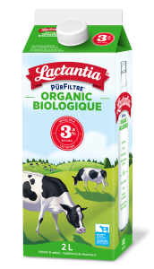 Lactantia® PūrFiltre Organic 3.8 % Milk 2L