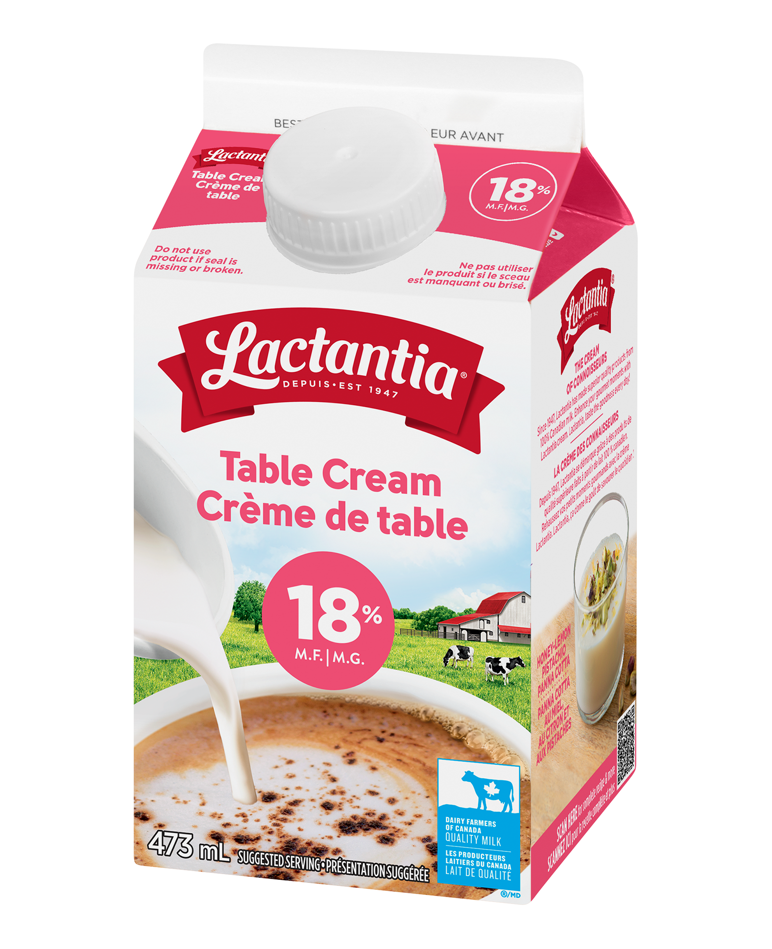 Crème de table 18 % Lactantia<sup>®</sup> product image