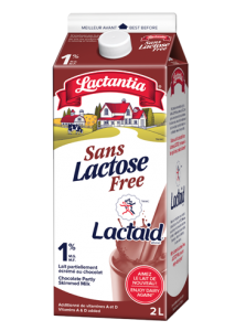Lactantia® Lactose Free 1% Chocolate Milk - Lait Lactantia® au Chocolat Sans Lactose 1%