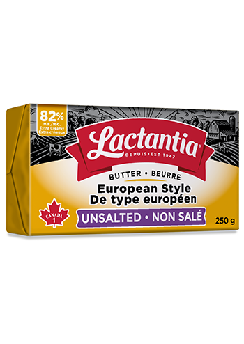 Beurre non salé de type européen Lactantia®