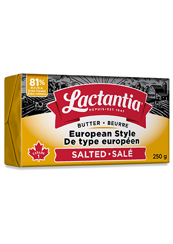 Beurre salé de type européen Lactantia®