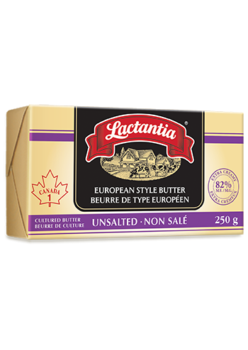 Beurre non salé de type européen Lactantia®
