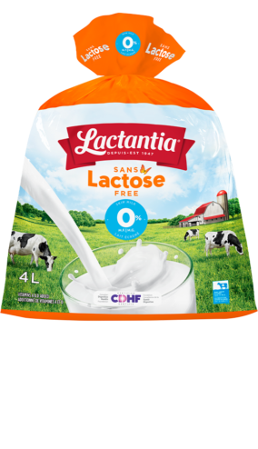 Lait sans lactose écrémé Lactantia® 4L