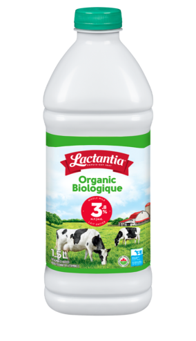 Lait Biologique 3,8 % Lactantia® 1,5L