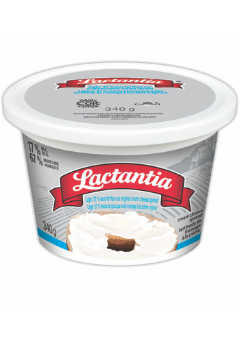 Lactantia® Light Cream Cheese Tub 340 g