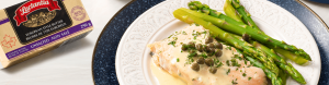 Saumon poché au four garni de sauce hollandaise faite au malaxeur