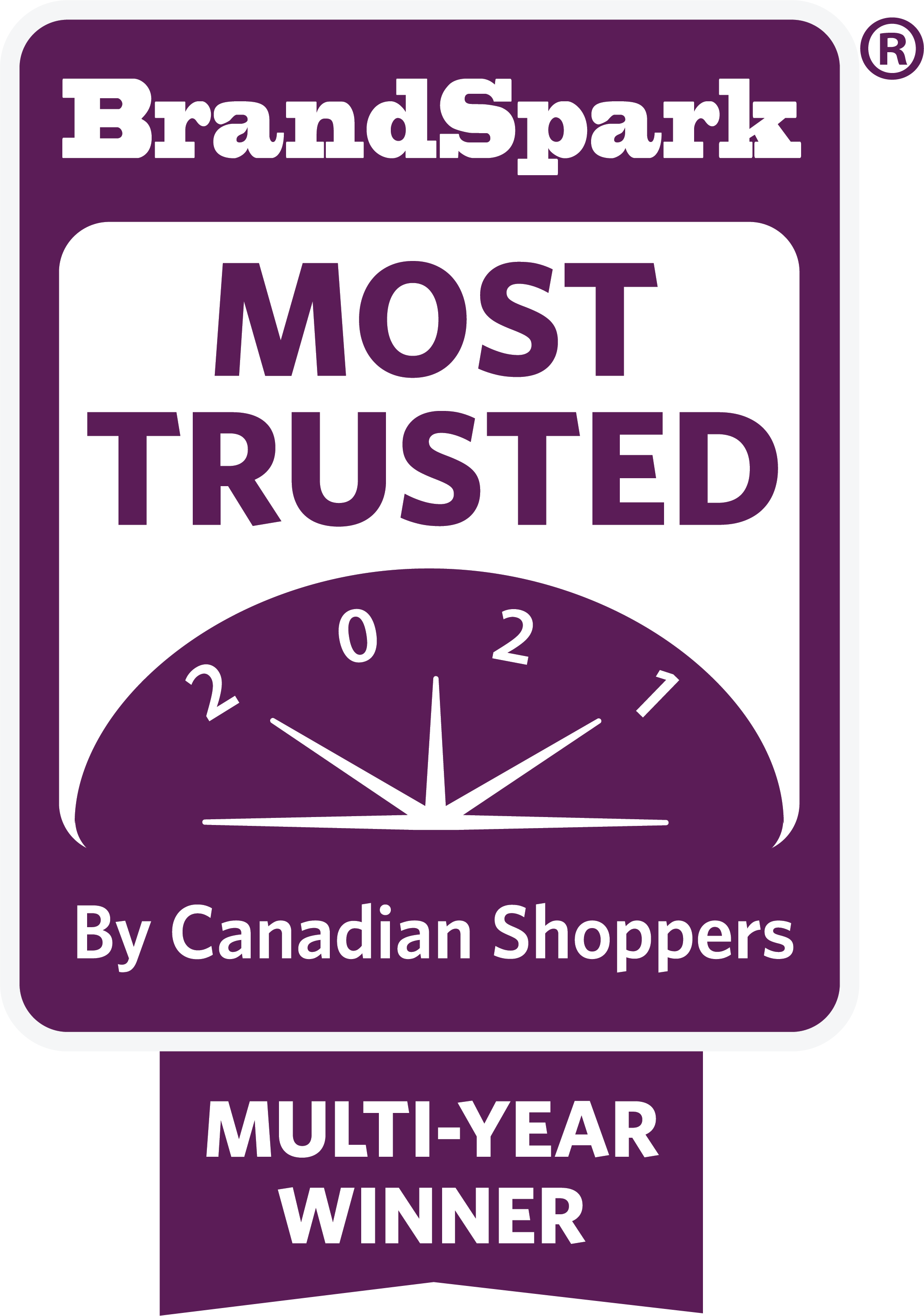 BrandSpark Most Trusted 2021 Multi-Year Winner