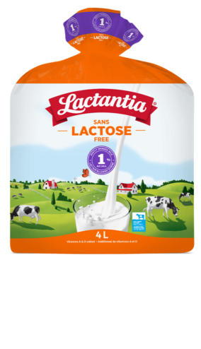 Lait sans lactose 1 % Lactantia® 4L