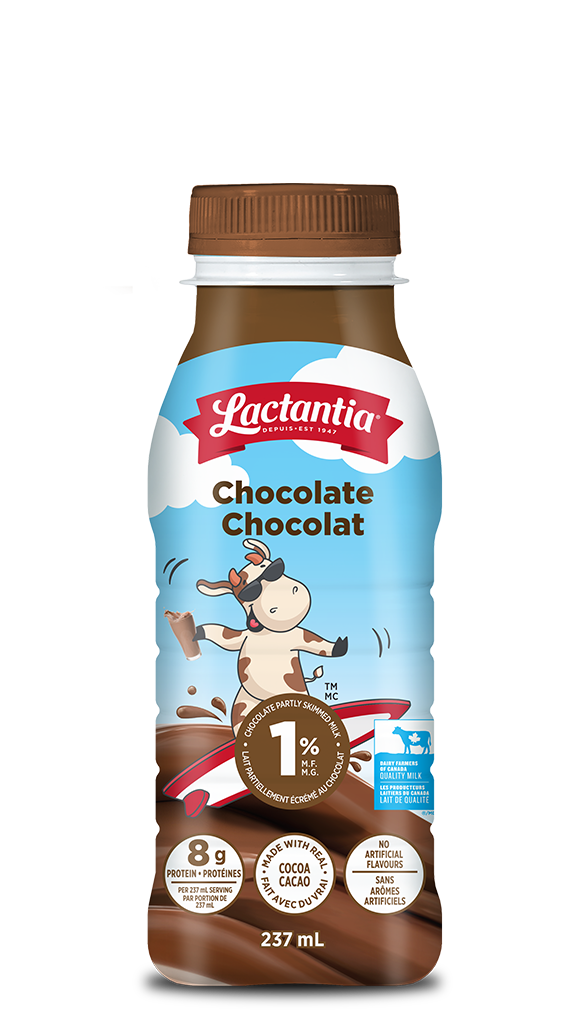 Lactantia<sup>®</sup> Chocolate 1% Milk 237mL product image