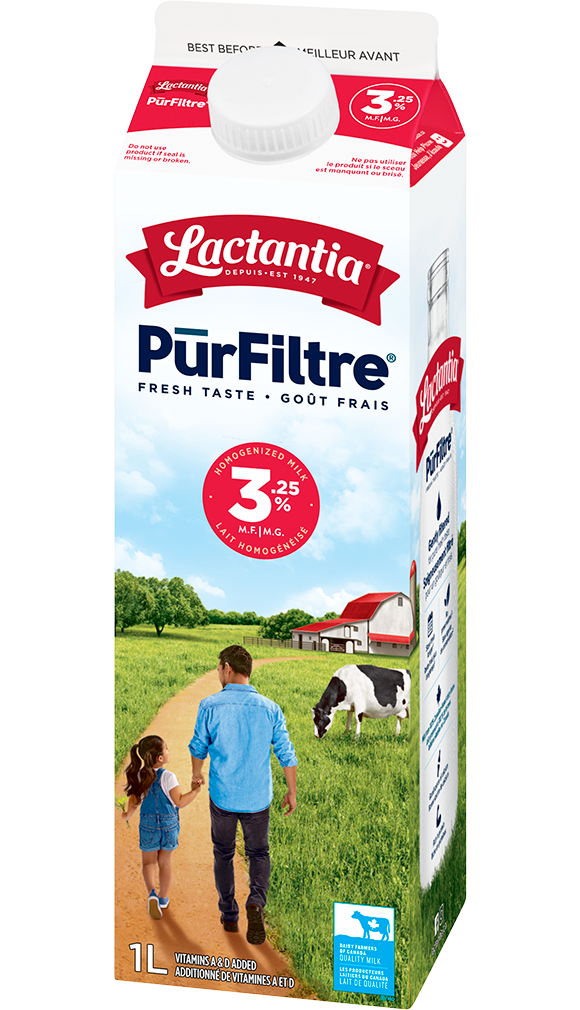 Lactantia<sup>®</sup> PūrFiltre 3.25 % Milk 1L product image