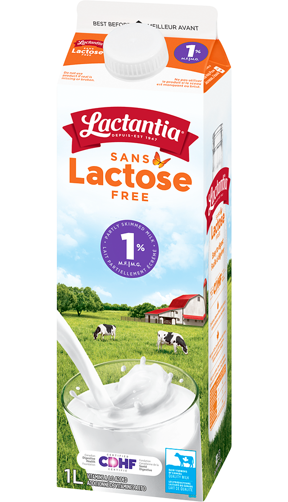 Lactantia<sup>®</sup> Lactose Free 1 % Milk 1L product image