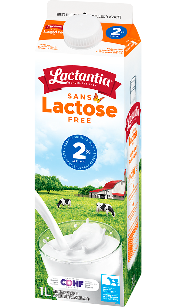Lactantia<sup>®</sup> Lactose Free 2 % Milk 1L product image