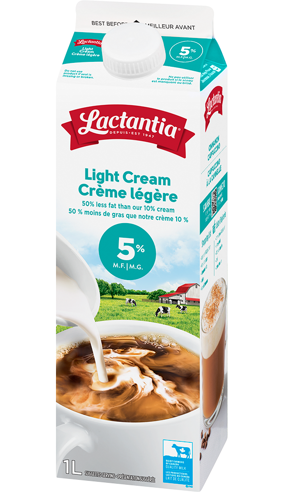 Lactantia<sup>®</sup> 5% Light Cream 1L product image
