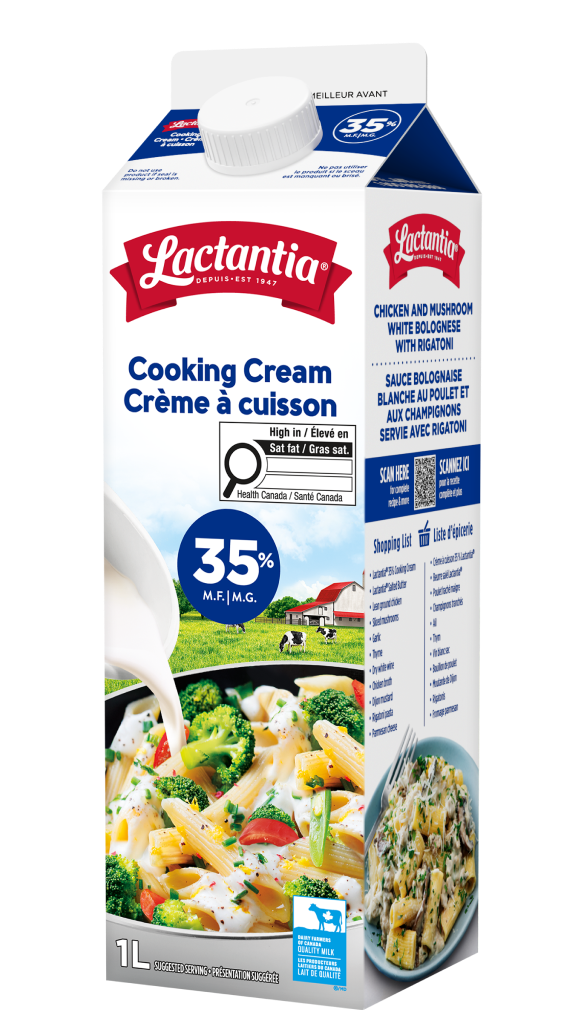 Lactantia<sup>®</sup> 35% Cooking Cream 1L product image