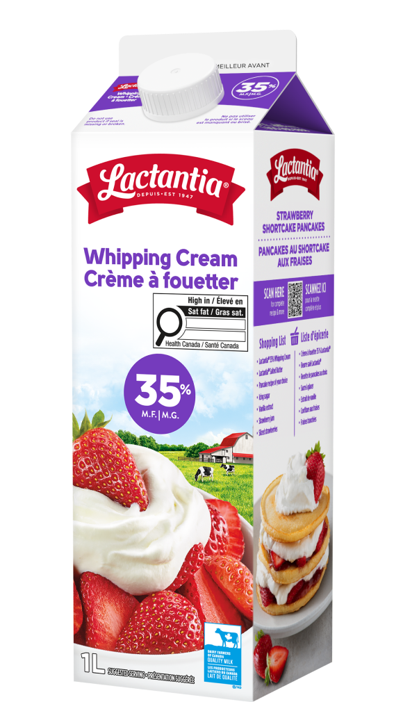 Lactantia<sup>®</sup> 35% Whipping Cream 1L product image