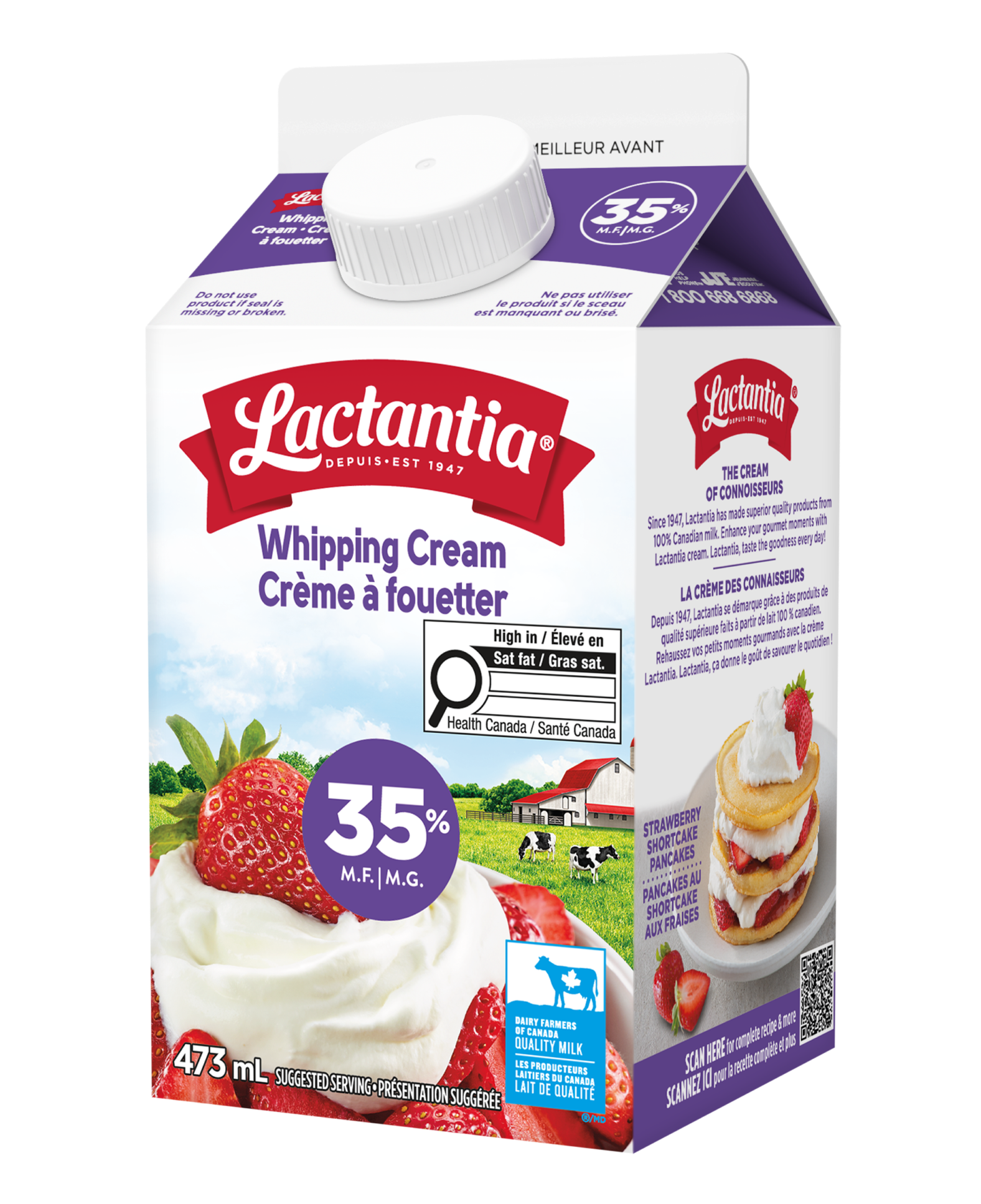 Crème à fouetter 35 % Lactantia<sup>®</sup> product image