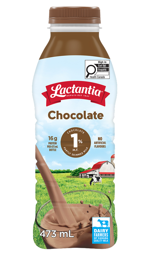 Lactantia<sup>®</sup> Chocolate 1% Milk 473mL product image